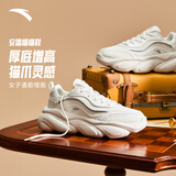 安踏喵喵鞋丨关晓彤同款女鞋老爹鞋秋季厚底增高小白鞋运动休闲鞋子女
