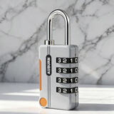 奥本密码锁挂锁 箱包锁宿舍健身房储物柜门锁工具箱密码锁1028灰