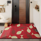 七七家入户进门地垫门垫门口脚垫家用厨房卫生间浴室吸水防滑垫子可定制 年年有余 60cm*90cm 室内门口