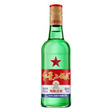 红星二锅头 绿瓶大二 清香型白酒纯粮酒 红星升级甜润二锅头 节日送礼 56度 750mL 1瓶 绿瓶大二 单瓶装
