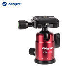 富图宝（Fotopro）42Q 3/8通用接口 25MM球径 镁铝合金cnc工艺相机三脚架云台 酒红