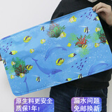 家得安冰敷颈椎枕大号水枕头注水冰晶枕学生夏凉枕头降温枕头 海底世界 60/35cm1年内漏水换新