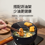 张小泉雪平锅精铁陶瓷防粘奶锅热奶锅煮面婴儿辅食锅 雪平锅（带盖）