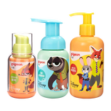 贝亲（Pigeon）儿童洁面护肤套装120ml+50g+180ml（元气雪松香）