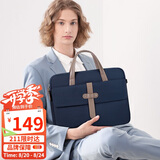 高尔夫（GOLF）电脑包男女15.6英寸苹果笔记本电脑包手提包单肩斜挎包商务出差包