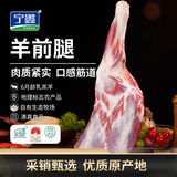 宁鑫 宁夏盐池滩羊 原切整只羊前腿净重2斤  地理标志产品 清真食品