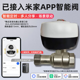 艾联已接入米家app智能阀门机械手电磁阀水管燃气管开关4分6分管球阀 4分管智能阀-已接入米家蓝牙Mesh
