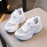 回力（Warrior）童鞋网面小白鞋凉鞋纽扣运动鞋休闲鞋板鞋 WZ(CL)-0454 白色 37 