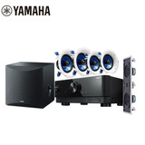 雅马哈（Yamaha）NS-IC800系列音响音箱5.1声道吸顶式家庭影院背景音乐蓝牙音响（7件套）TSR-400功放