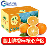 诸氏橙品【顺丰速运】高山橙子生鲜 云南冰糖橙 当季水果榨汁橙脐礼盒年货 褚系严选鲜橙-含箱10斤装优级果