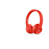 beats Solo3 Wireless 头戴式无线蓝牙耳机 兼容苹果安卓系统 beats魔音耳机 红色