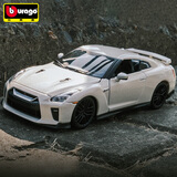 比美高（Burago） 1:24日产尼桑战神GTR跑车模型仿真合金车模汽车模型玩具男孩礼物