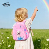 迪士尼（disney）儿童书包幼儿园3-6岁小班大班超轻可爱女孩小背包爱莎公主粉色