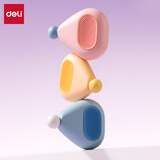 得力（deli）【得力时尚新品】2m迷你潮萌皮卷尺 可伸缩便携量衣皮卷尺 测量身高/三围/腰围 TT103蓝
