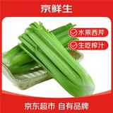 京鲜生山东新鲜大西芹净重4.5斤榨汁现挖芹菜鲜嫩蔬菜 去半叶源头直发