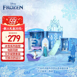 芭比（Barbie）过家家生日礼物礼盒冰雪奇缘公主城堡玩具-艾莎冰雪城堡套装JDP63