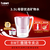 倍世净水壶滤水壶过滤净水器 标配镁离子滤芯 花漾系列3.5L智能计量换芯提醒过滤壶 碧然德樱花粉 花漾水壶3.5L（1只镁离子滤芯）