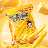 旺旺 浪味仙 原切薯条 80g 蜂蜜黄油味 休闲零食 小包装 膨化食品