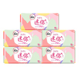 高洁丝（Kotex）卫生巾护垫 小Q包150mm极薄无香型轻薄透棉柔气柔滑柔软细腻 迷你日用 190mm 90片