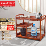金灶（KAMJOVE）移动茶车泡茶桌实木套装 家用茶台自动上水泡茶壶 茶道功夫茶具 【旗舰款】KW-6500搭配E6 1个