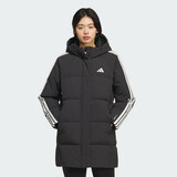 阿迪达斯 （adidas）女 运动型格系列 W 3S MID D JKT 中长羽绒服 KC2486 黑色  L 