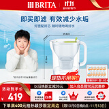 碧然德 【孙颖莎推荐】设计师滤水壶净水过滤壶家用滤芯3.5L大容量+去水垢专家版滤芯套装 设计师水壶绿+专家版滤芯11枚