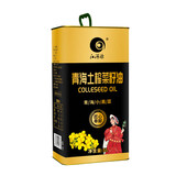 江河源青海土榨菜籽油（马口铁罐装） 5L * 1罐