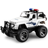双鹰 电动遥控车玩具车男孩玩具遥控汽车儿童警车模型jeep吉普授权 警车-E550-001