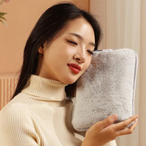 赛亿 SHINEE电热水袋暖手宝暖宝宝暖水袋充电暖手袋电热暖水宝 智能防爆取暖神器NS503 【升级长绒款】保暖更亲肤 1