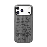 魅族（MEIZU）PANDAER 旷野 妙磁肤感手机壳 徒步 适用iPhone17 Pro Max PC材质骨架 精细浮雕压印 全包结构磁吸