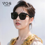 威古氏（VEGOOS）墨镜男女太阳镜防紫外线UV400大框开车专用眼镜6259