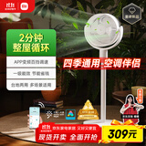 米家小米空气循环扇电风扇落地扇家用直流变频大广角轻音节能台地两用 APP调节