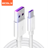 宜客莱（ECOLA）数据线一拖三/5A快充/闪充数据传输充电线 Z38
