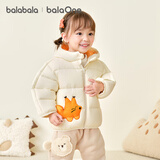 巴拉巴拉童装儿童羽绒服宝宝男女童冬装新款婴儿外套保暖上衣泡芙羽绒