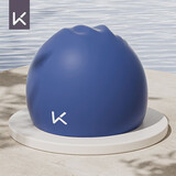 Keep泳帽硅胶防水不勒头成人男女士长发护耳大号大头围儿童游泳帽