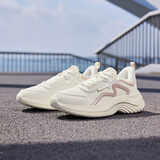 361°运动鞋女秋冬季防泼水通勤休闲厚底回弹健身跑步鞋子682232233-1