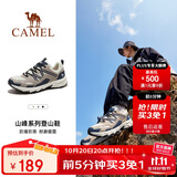 骆驼（CAMEL）户外登山鞋男女防泼水防滑徒步鞋越野运动跑鞋F13A097031