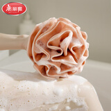 美丽雅沐浴球浴花【加大78克】超柔软男女搓澡洗澡神器起泡网洗浴球澡花
