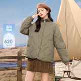 雪中飞新款时尚经典百搭轻薄羽绒内恤防风袖口保暖女士短款羽绒服女