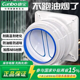 康宝（Canbo）抽油烟机烟道止逆阀老板厨房防烟公共排烟管通用防臭厨房止逆阀