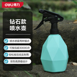 得力（deli）喷水壶喷雾器 园艺浇花酒精消毒灭蚊洗车喷壶手压式蓝色水柱/雾状