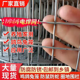 贺联宏毅钢丝网围栏丝铁丝网片护栏网玉米网养殖网阳台防护防鼠网整 1.0米高0.5粗1.6厘米孔18米