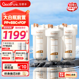 佳德净（GADEPURE）大白瓶前置过滤器家用大胖滤瓶水龙头自来水除余氯阻垢全屋净水器10寸 小型中央净水机 【10寸PP+BBC+FOF】深度除水垢