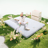 金可儿成长儿童床垫1.2米 舒脊弹簧乳胶床垫 阿斯兰 1.2*1.9米 偏硬