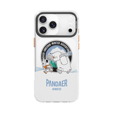 魅族（MEIZU）PANDAER 独角兽 妙磁抗菌手机壳 适用于iPhone 17 Pro Max 雪人大冒险 精孔设计 IML印刷 全包结构