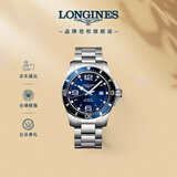 浪琴（LONGINES）瑞士手表 康卡斯潜水系列 机械钢带男表L38414966
