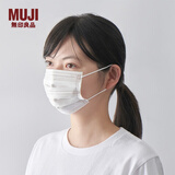 无印良品 MUJI 无纺布口罩 OD05CC1S 白色 40包装/L