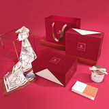 万事利WENSLI真丝丝巾中方巾+香氛套装送妈妈礼物丝巾礼盒 万物生