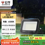 公牛（BULL）LED户外庭院工厂园林灯露营灯 IP65防水等级50W-6500K白光