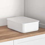 维简（Vilscijon）桌面收纳盒 日式简约浴室收纳筐杂物整理盒子多功能储物箱内衣